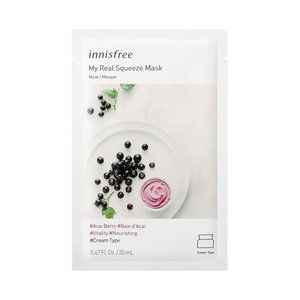 Innisfree -- My Real Squeeze Mask (Acai Berry)